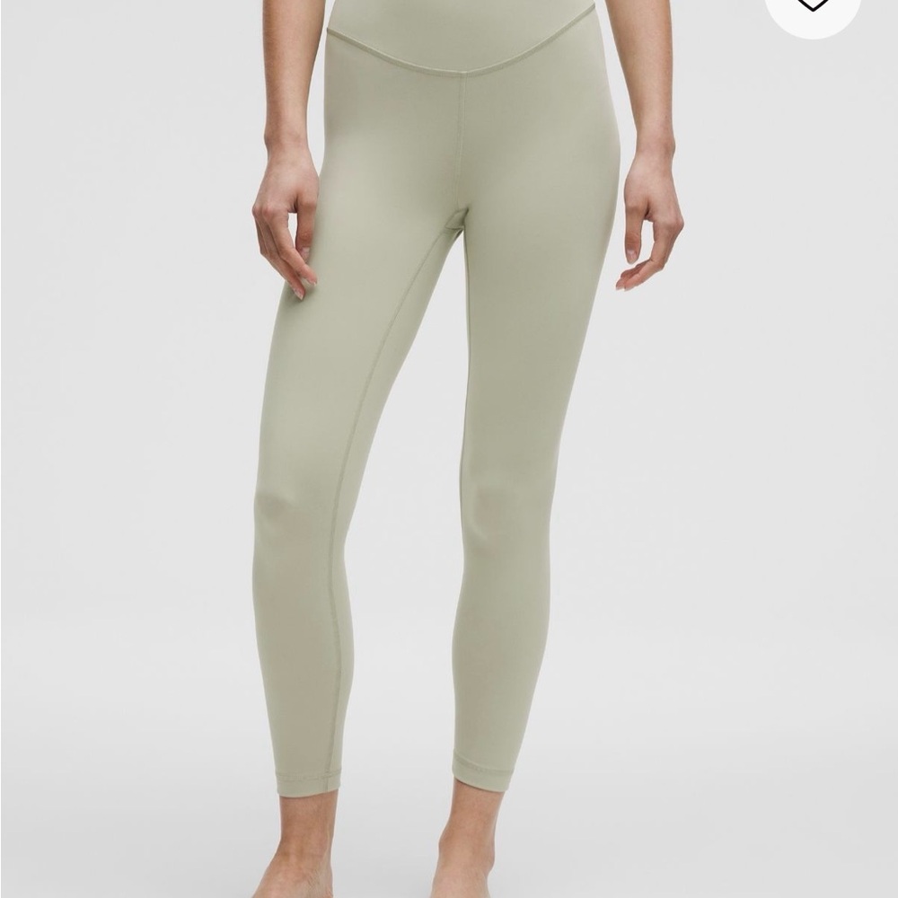 Lululemon Athletica Women's Leggings - Fog Green